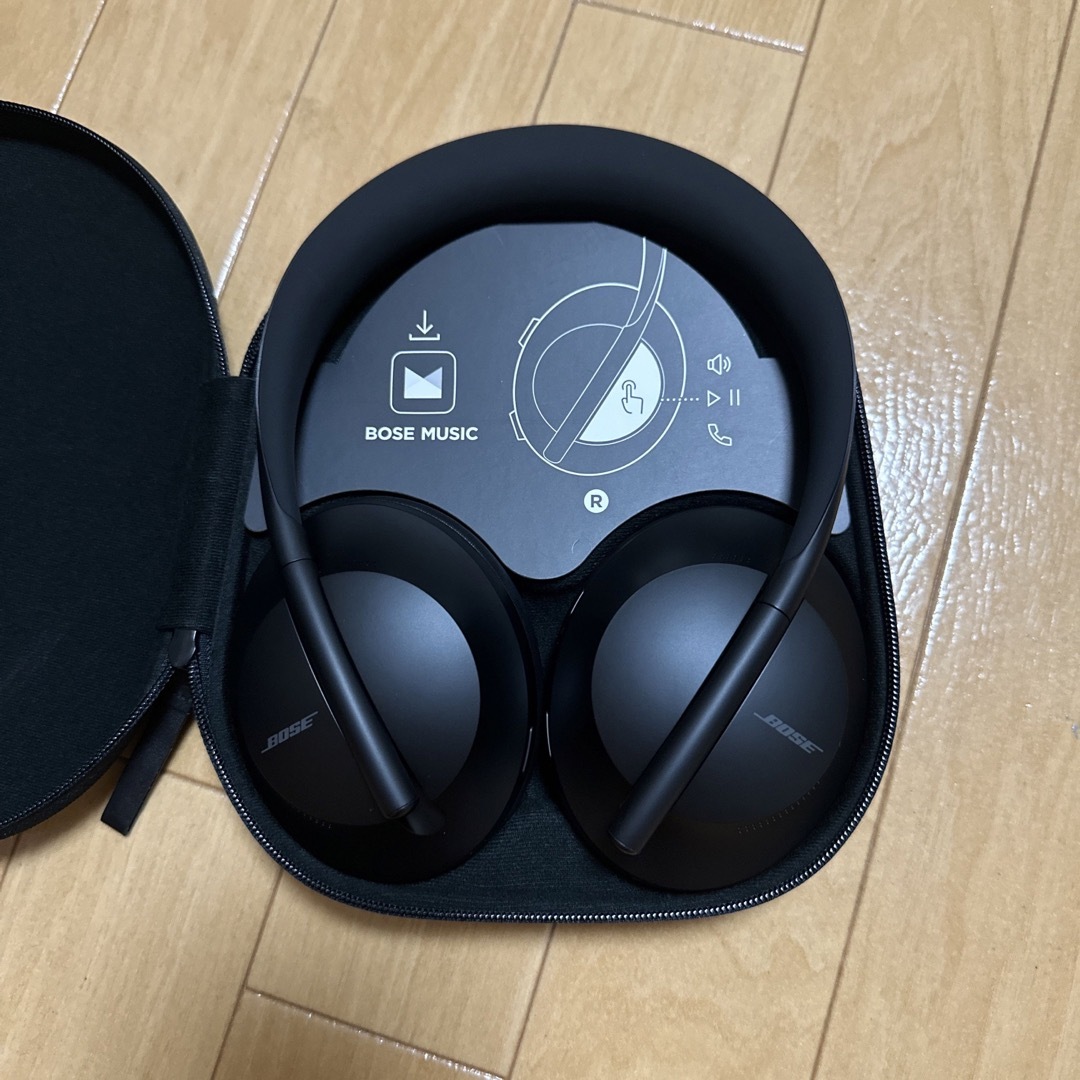 BOSE ノイズキャンセリング ワイヤレス ヘッドホン NC700 ブラック ...