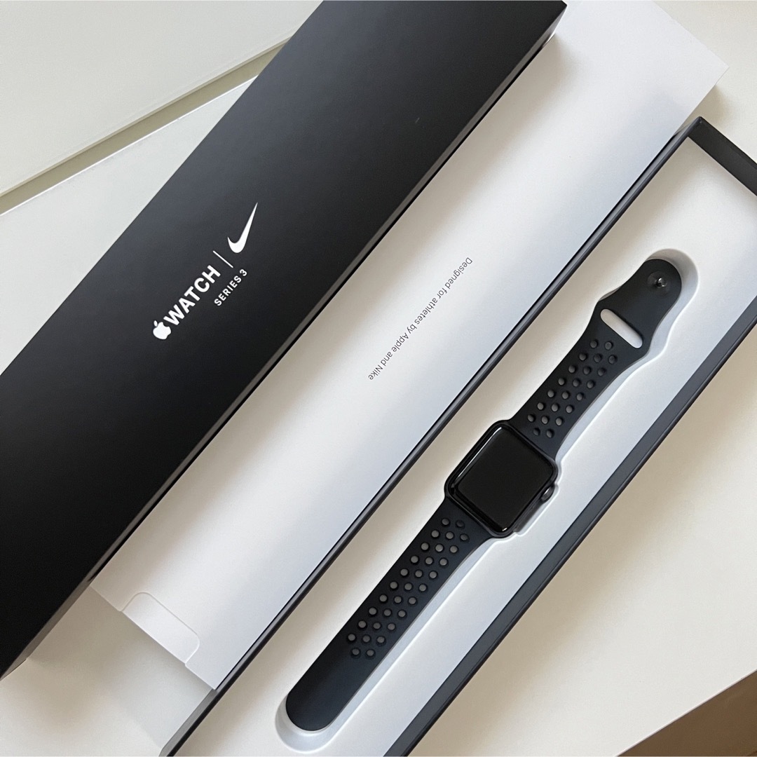 Apple Watch Nike+ Series 3 GPSモデル 38mm 黒-