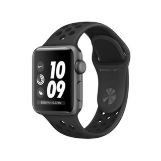 アップルウォッチ(Apple Watch)のApple Watch Nike+ Series 3 GPSモデル 38mm 黒(腕時計(デジタル))