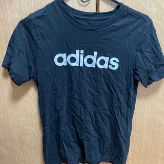 アディダス(adidas)のadidas 黒いTシャツ(Tシャツ(半袖/袖なし))