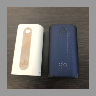 値下げ！　【お得セット】glo G401 2種（ホワイト、ネイビー）(タバコグッズ)