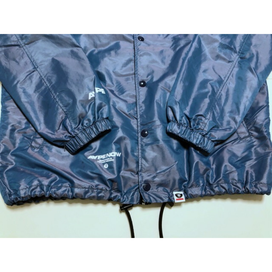 A BATHING APE(アベイシングエイプ)のA APE BY BATHING APE（エーエイプバイアエイシングエイプ）A APE NOW COACH JACKET　コーチジャケット【中古】【007】 メンズのジャケット/アウター(ナイロンジャケット)の商品写真