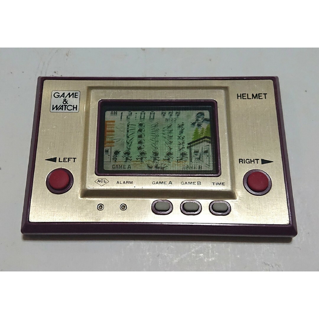 任天堂 - 任天堂 ゲームウォッチ ヘルメット 当時物の通販 by アクア