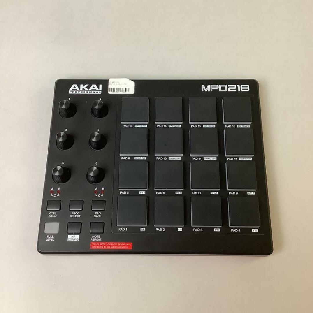 AKAI(アカイ）/MPD218 【USED】MIDI関連機器MIDIコントローラー【成田ボンベルタ店】楽器