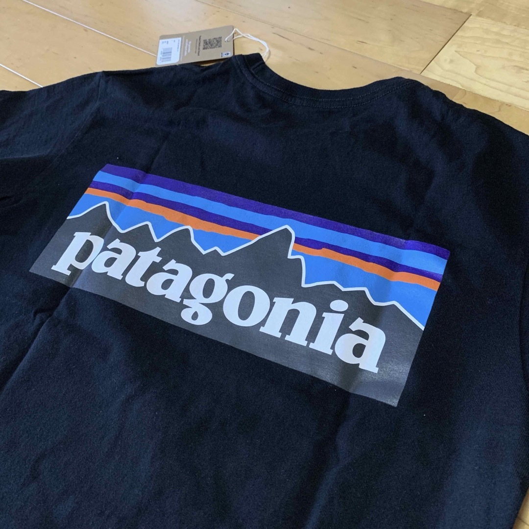 patagonia(パタゴニア)の【処分価格】パタゴニア Tシャツ S Black 新品国内正規品 38504 メンズのトップス(Tシャツ/カットソー(半袖/袖なし))の商品写真