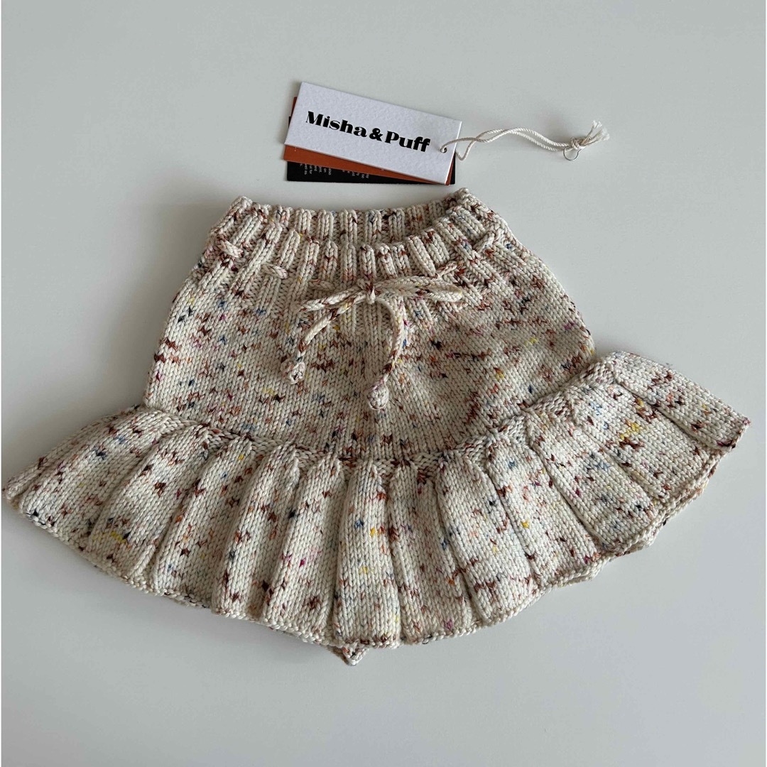 misha\u0026puff cable skating skirt 4Y試着のみの美品です