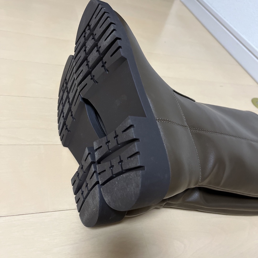 新品　ユニクロ　ブーツ　ミドルブーツ　22.5cm ブラウンブラック　2足セット