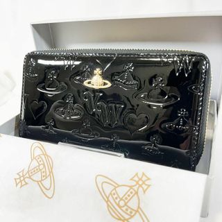 ヴィヴィアンウエストウッド(Vivienne Westwood)の☆箱あり超美品☆ヴィヴィアンウエストウッド 長財布 エナメル(財布)