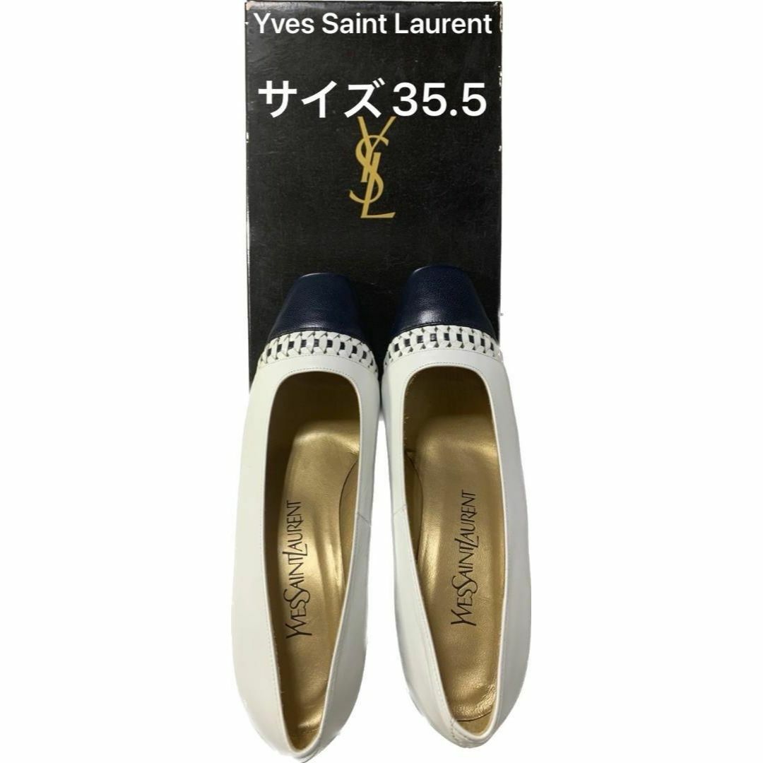 新品・未使用　YSL 　イヴサンローラン  ヒール【35.5】箱付