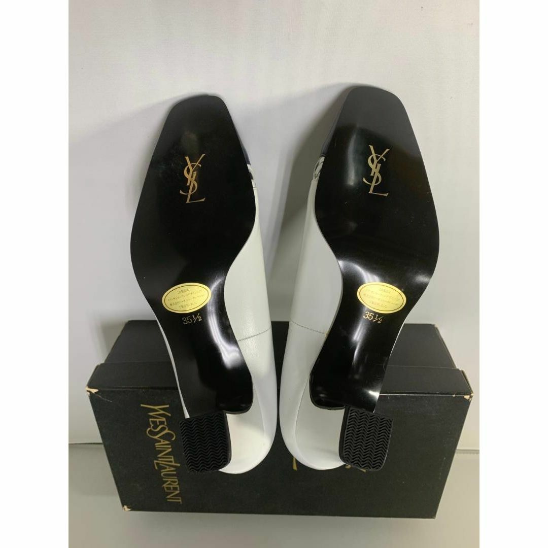 Yves Saint Laurent(イヴサンローラン)の新品・未使用　YSL 　イヴサンローラン  ヒール【35.5】箱付 レディースの靴/シューズ(ハイヒール/パンプス)の商品写真