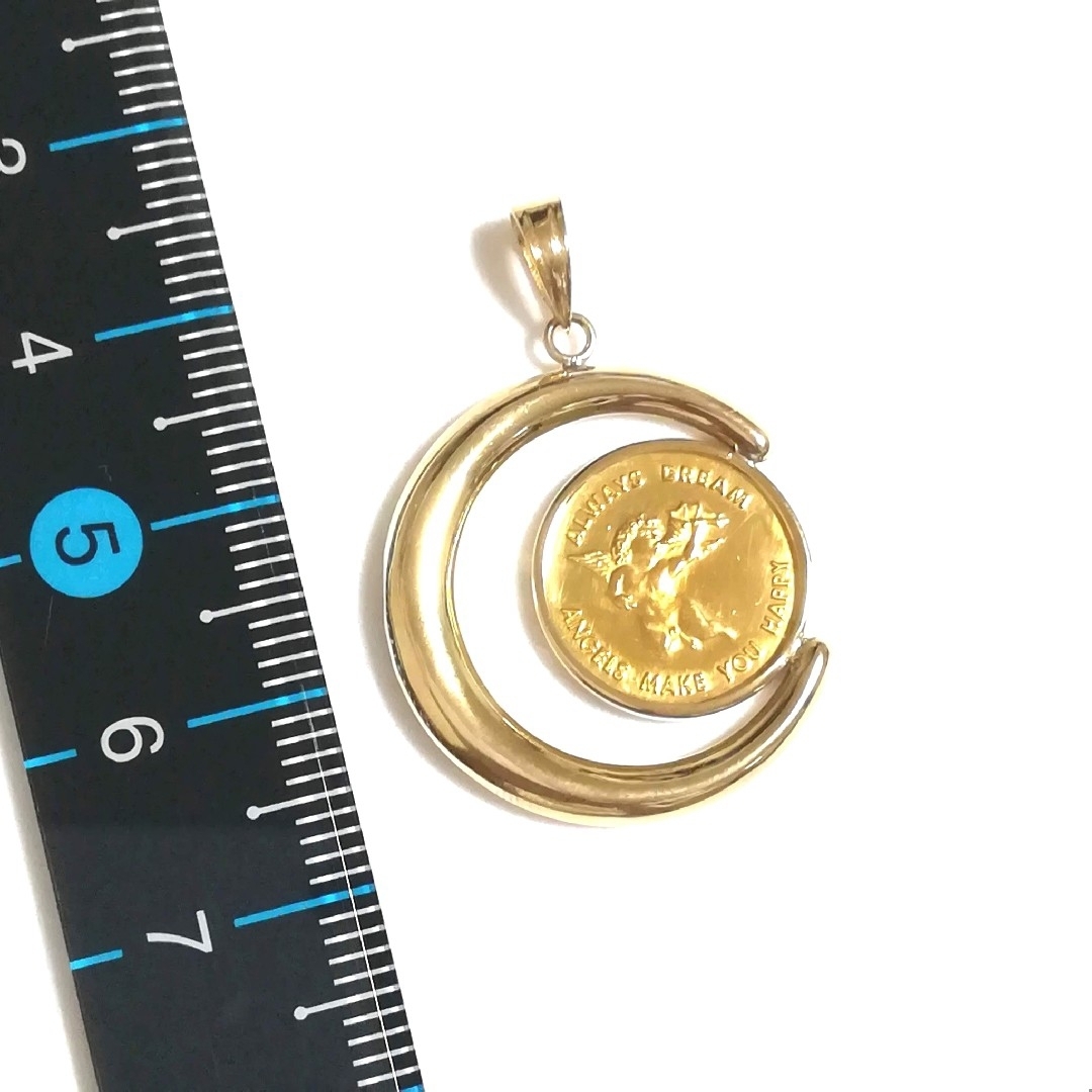 美品) K18 三日月ペンダントトップの通販 by 花🌼hana shop|ラクマ