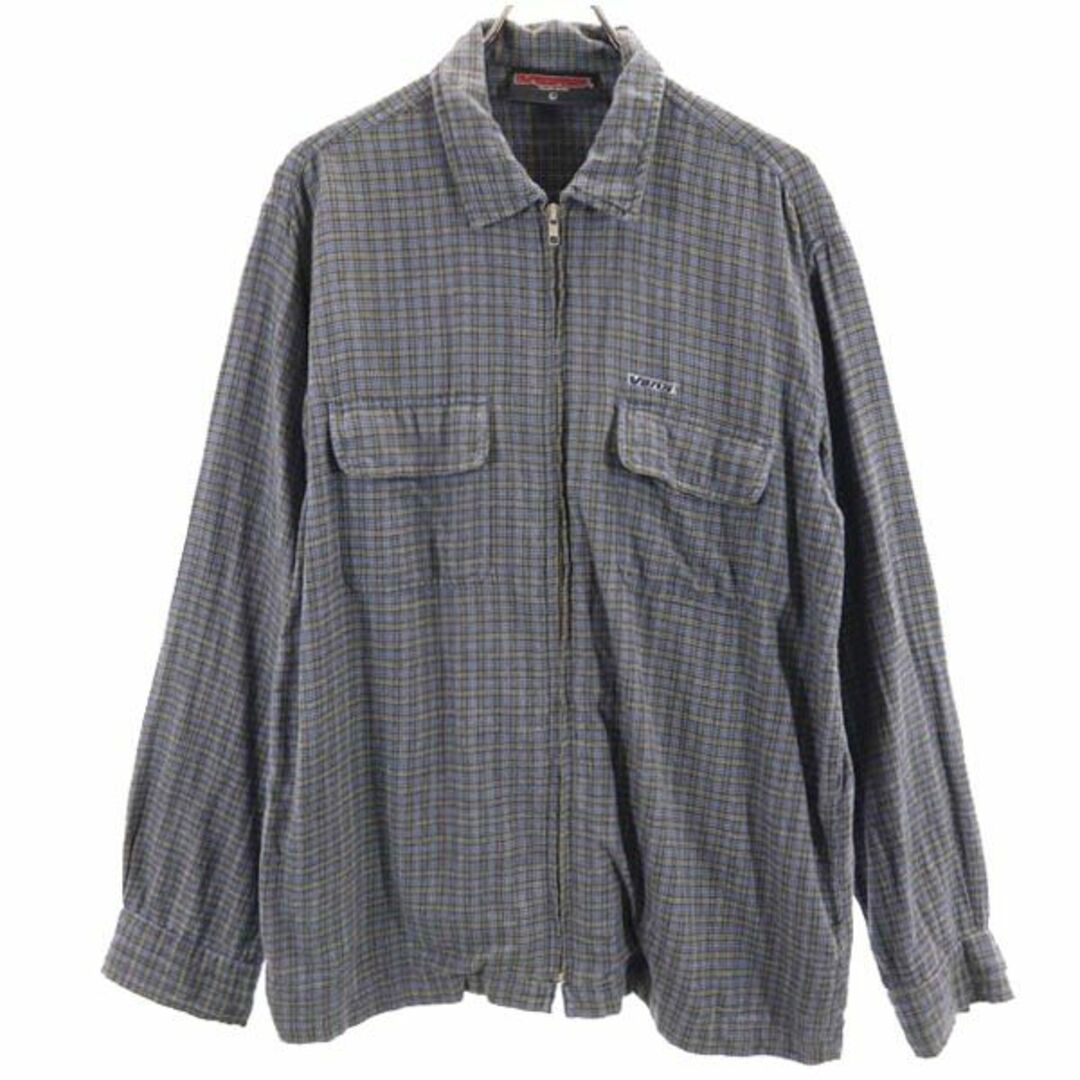 VANS - バンズ 90s オールド チェック ジップアップ シャツジャケット