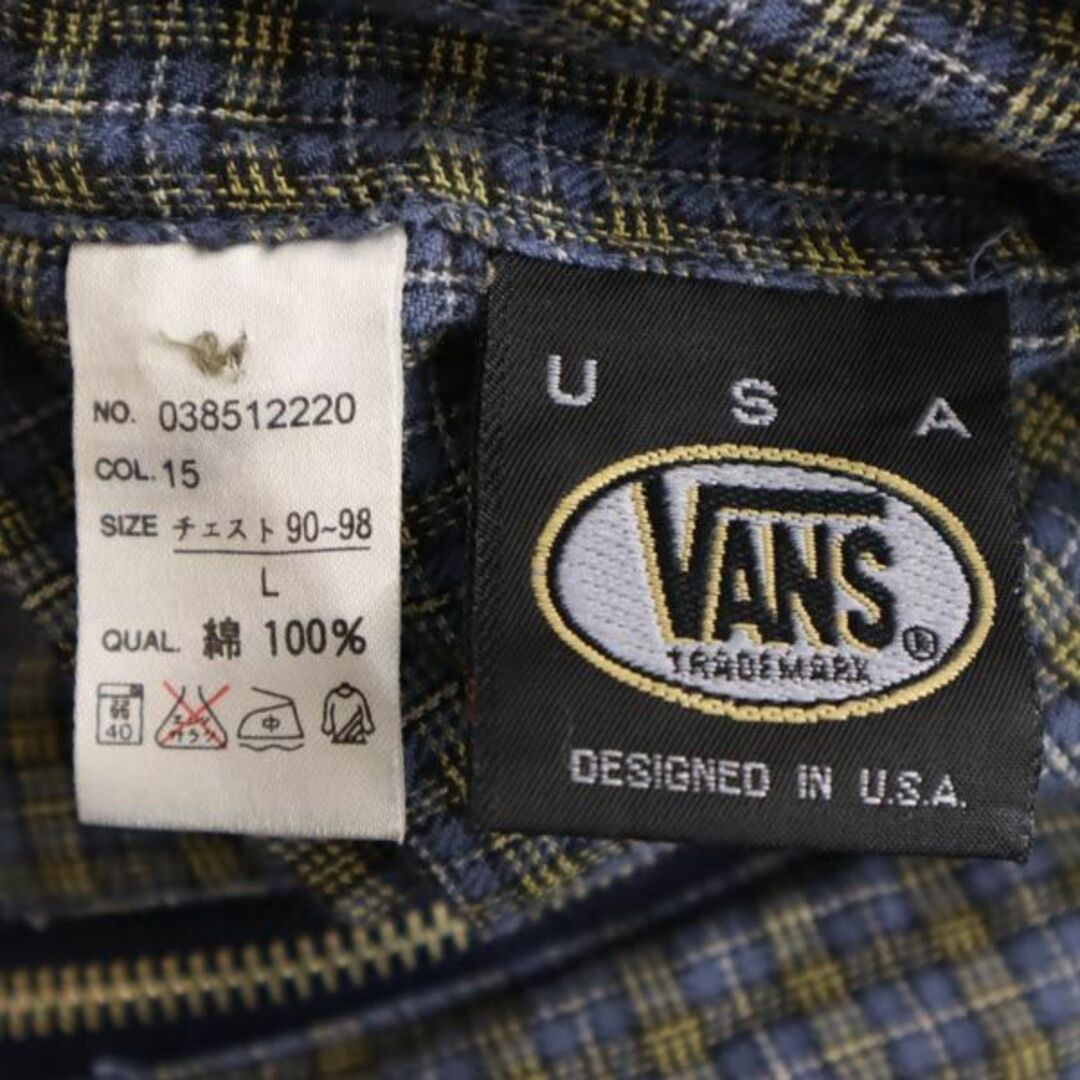 VANS - バンズ 90s オールド チェック ジップアップ シャツジャケット