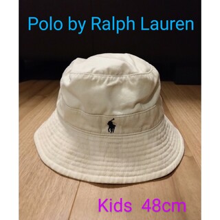 ポロラルフローレン(POLO RALPH LAUREN)のPolo by Ralph Lauren　キッズサイズ　ロゴ入りハット　48cm(帽子)