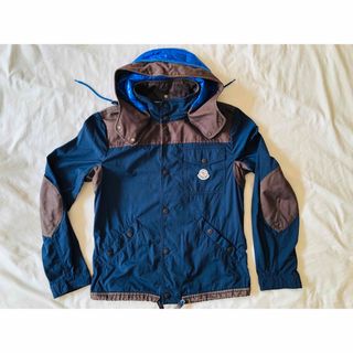 美品 MONCLER ナイロン パーカー 男の子 フード 6/9m