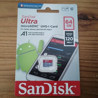 サンディスク(SanDisk)の未開封新品　SANDISK「SDSQUA4-064G-GN6MN [64GB]」(PCパーツ)