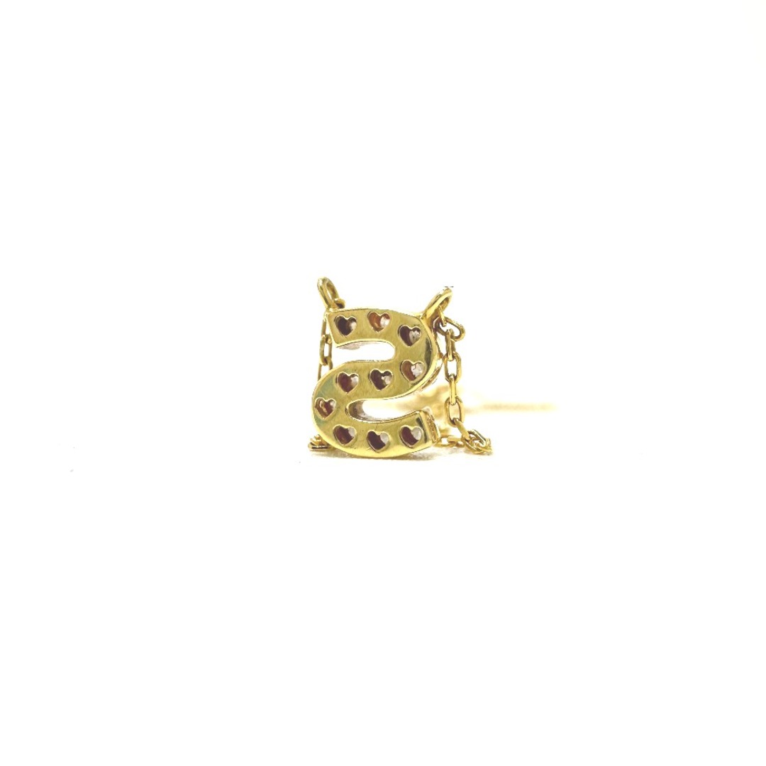 セイレーン アズーロ K18 イニシャル ネックレス 1Pピアスセット アクセサリー ネックレス K18 ゴールド セイレーン アズーロ K18 イニシャル ネックレス 1Pピアスセット アクセサリー ネックレス K18 ゴールド
