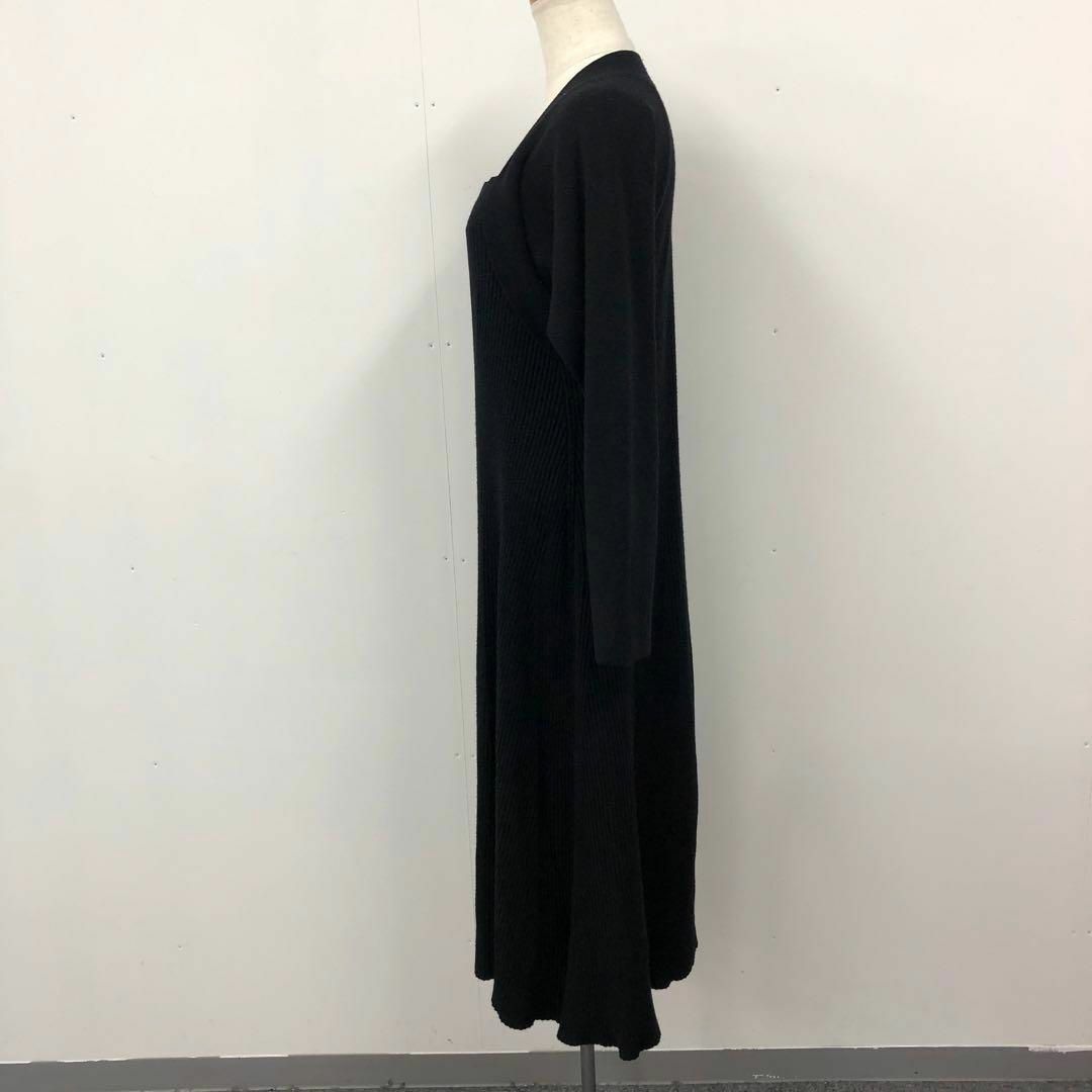 ELENDEEK - ELENDEEK CARDIGAN MIX KNIT OP ニットワンピースの通販 by