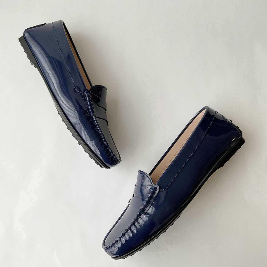 未使用】TOD'S コインローファー36.5 23.5cmトッズ ロンハーマン-