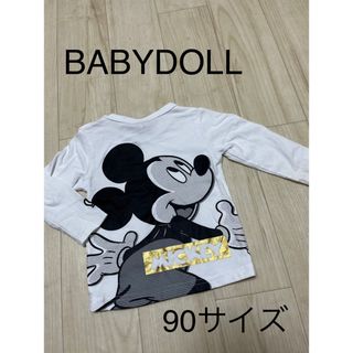 ベビードール(BABYDOLL)のBABYDOLL♡ベビードール　ロンT  ミッキー　90サイズ　男の子(Tシャツ/カットソー)