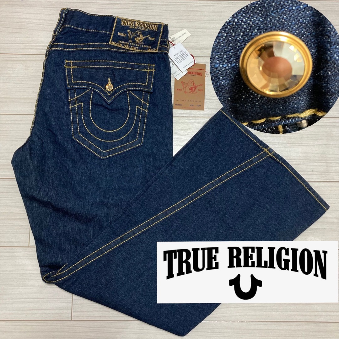 True Religion - 新品□トゥルーレリジョン□JOEY BIGT スワロフスキー 