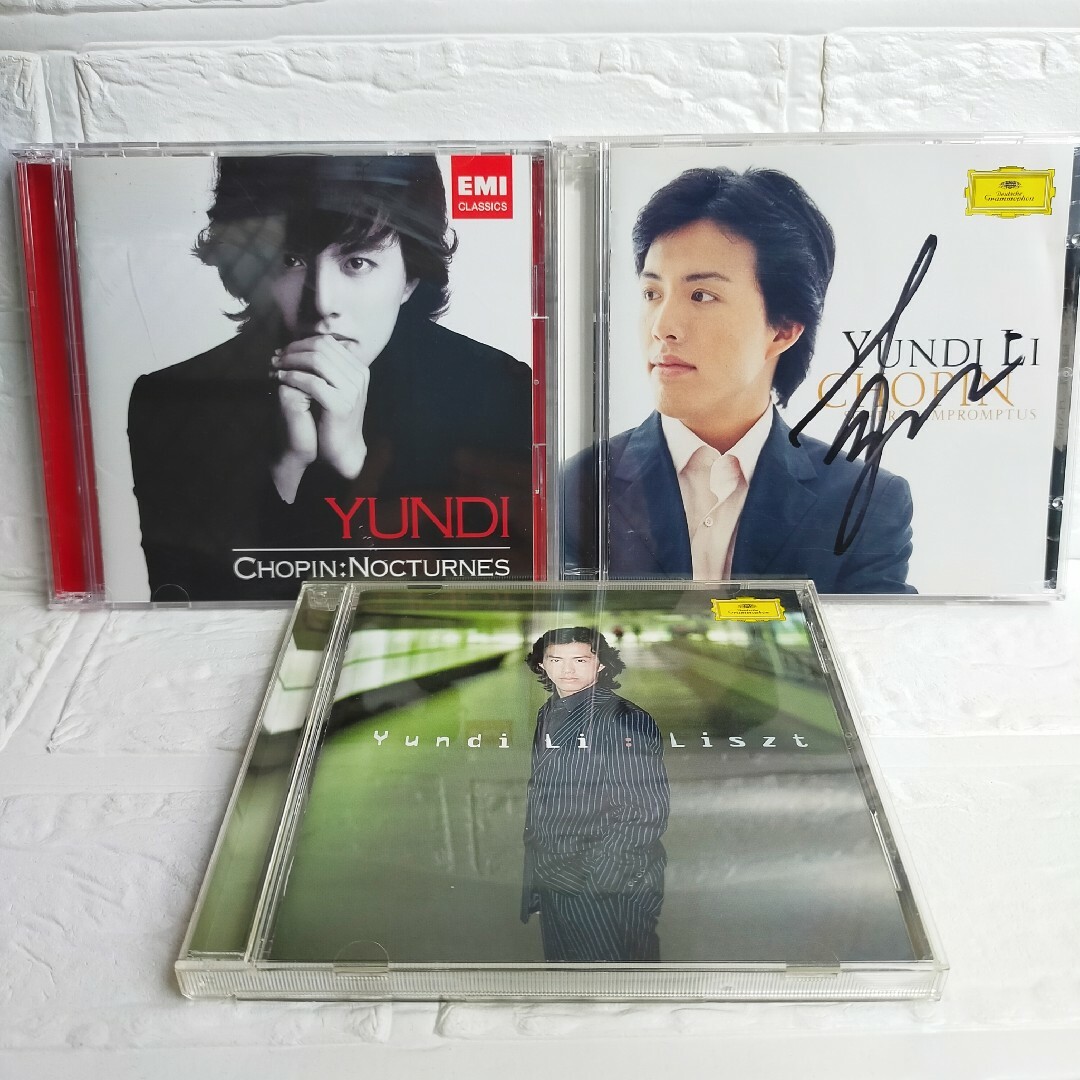 【直筆サイン入り】ユンディ・リ　CD&DVD　ショパン：スケルツォ　他CD2枚