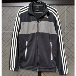 アディダス(adidas)のアディダス　ブラック　トラックジャケット　ジャージ(ジャージ)