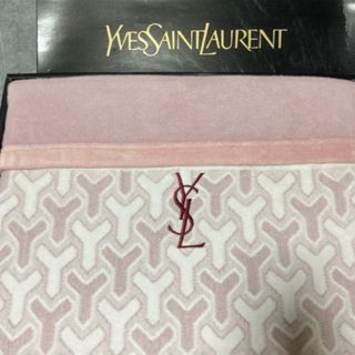 イヴサンローラン(Yves Saint Laurent)の新品  イブ•サンローラン  綿毛布(毛布)