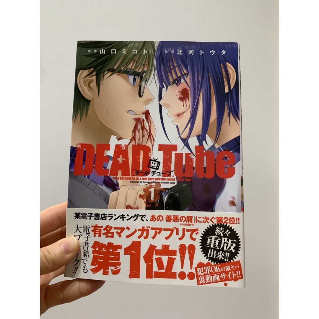 秋田書店(アキタショテン)のＤＥＡＤ　Ｔｕｂｅ １〜9巻　　 エンタメ/ホビーの漫画(青年漫画)の商品写真