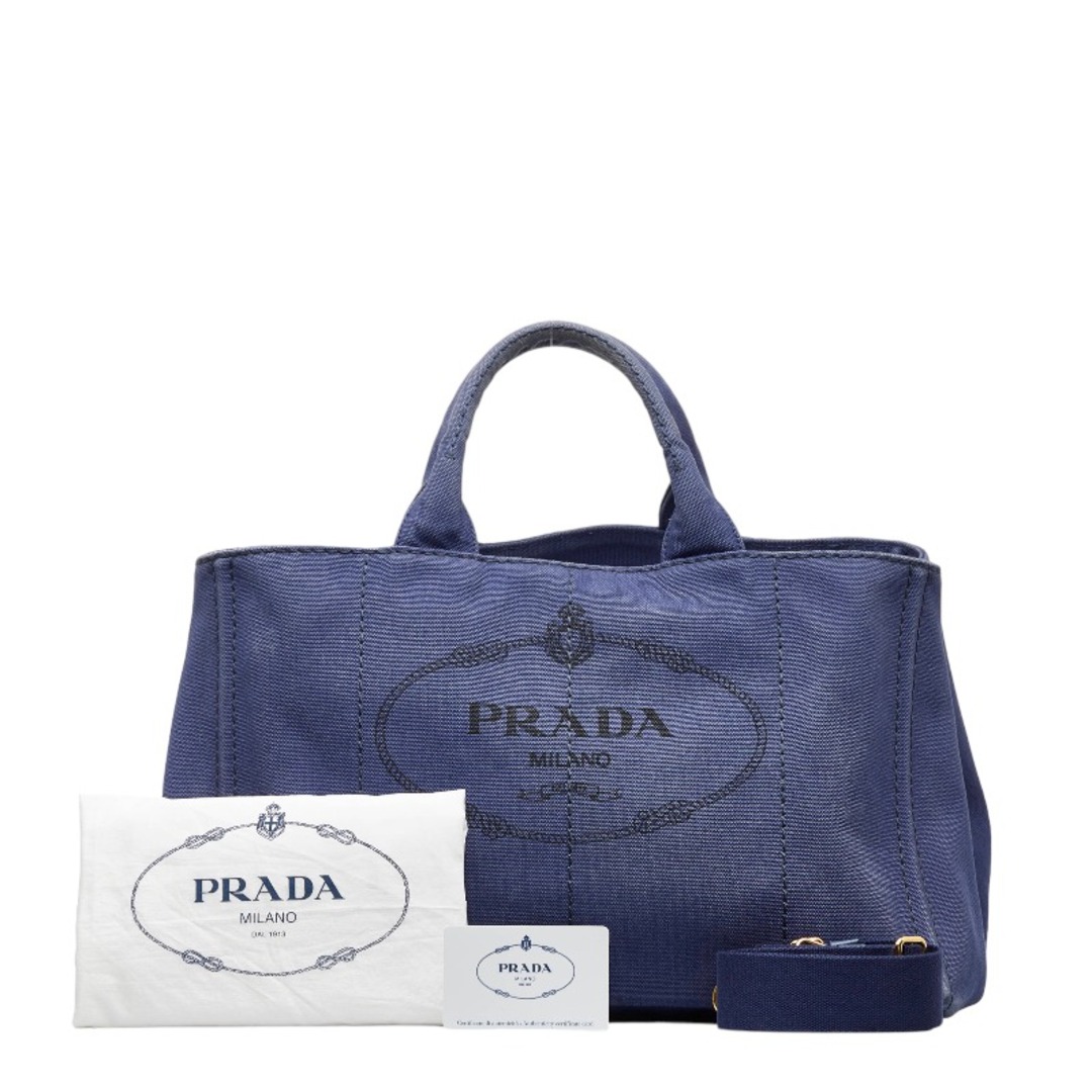 プラダ カナパ トートバッグ ショルダーバッグ 2WAY B1872G キャンバス レディース PRADA 【1-0114558】