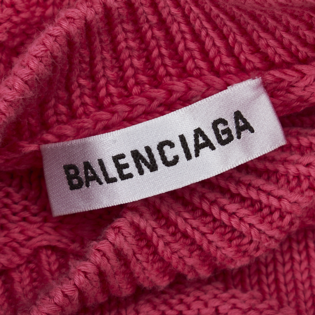 バレンシアガ 2019年 斜めロゴ サイズ:XS ニット コットン メンズ BALENCIAGA 【1-0117900】