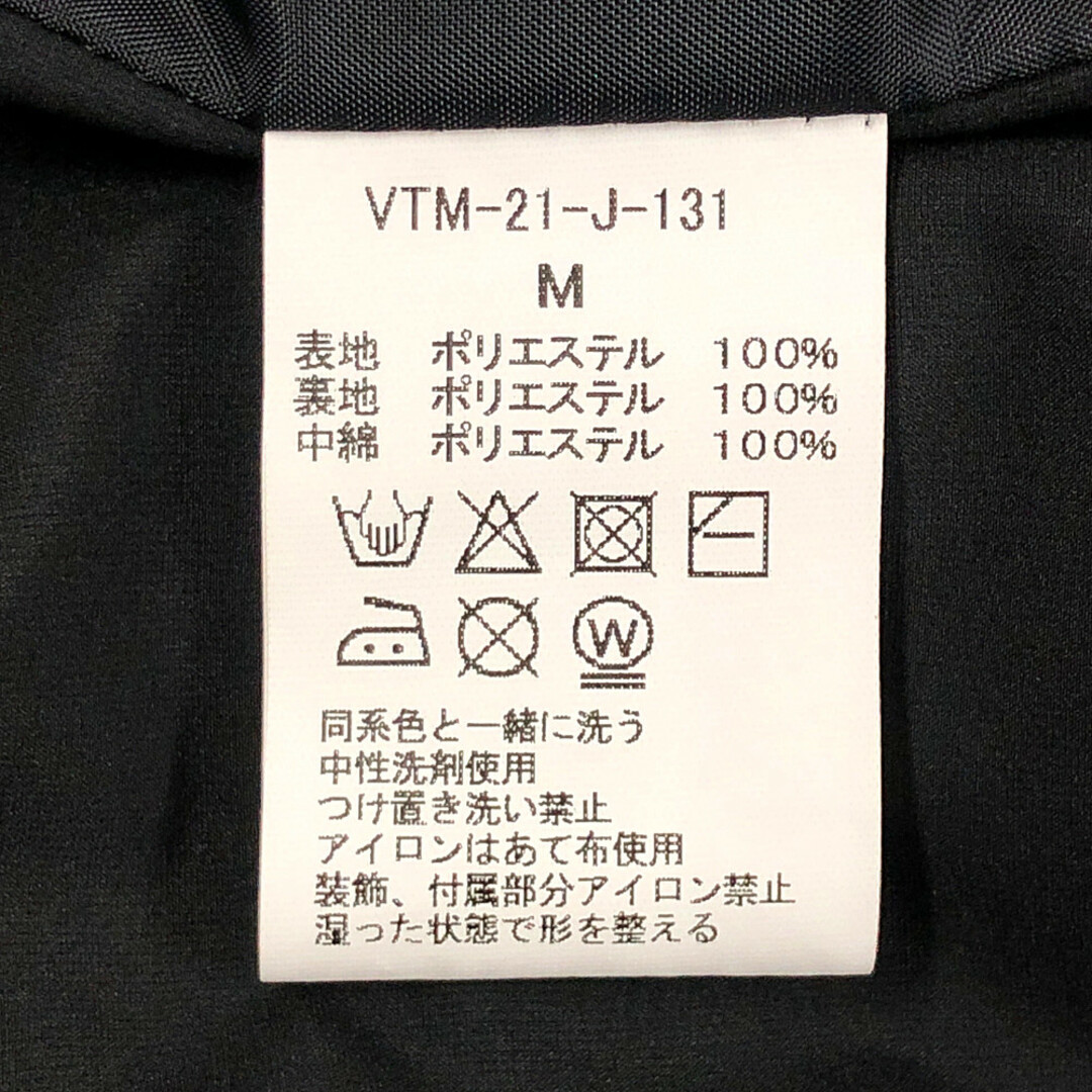 VICTIM ヴィクティム 品番 VTM-21-J-131 LIGHT M-65 JACKET ナイロンジャケット 黒 サイズM 正規品 / 32047