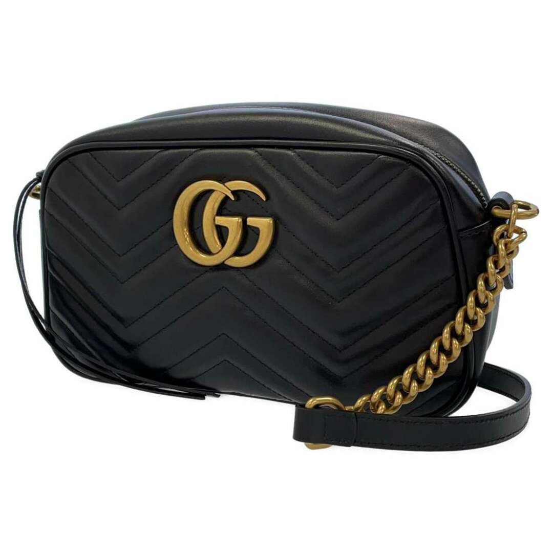 Gucci - グッチ ショルダーバッグ GGマーモント キルティング スモール