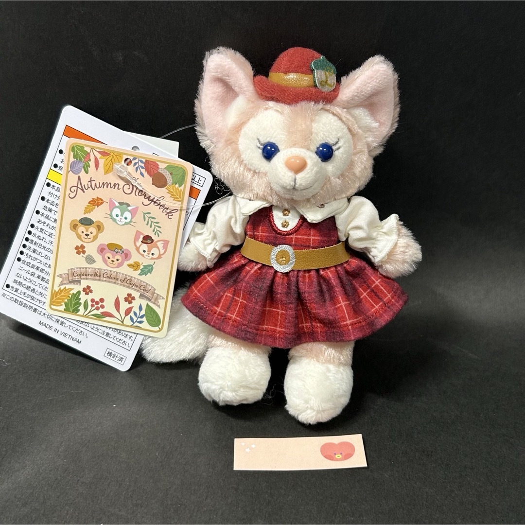 写真の子 リーナベル　ぬいぐるみバッジ　ディズニーシー