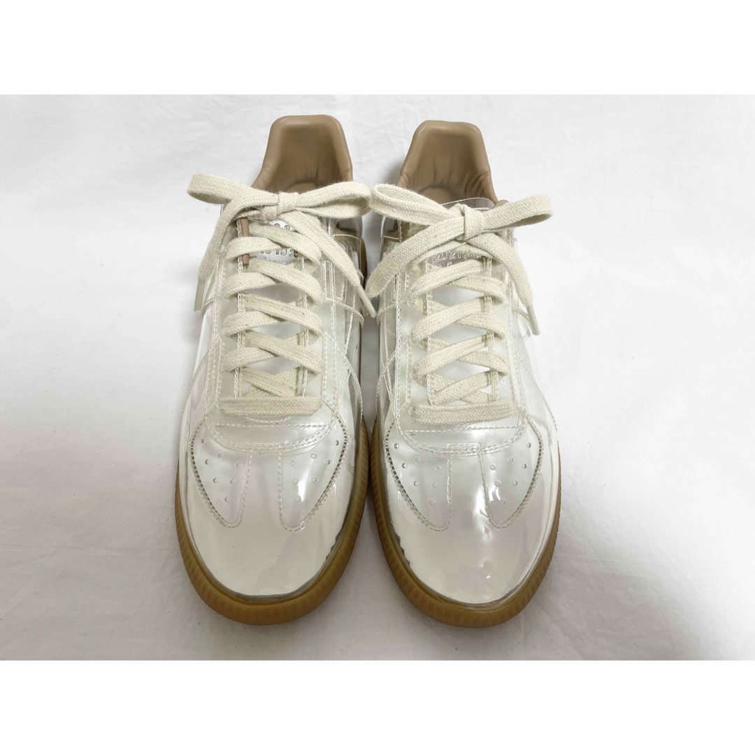 maisonmargiela  ジャーマントレーナー　白　スニーカー　37