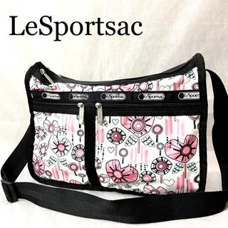 レスポートサック(LeSportsac)のレスポートサック LeSportsac ショルダーバッグ 花柄 ピンク(ショルダーバッグ)