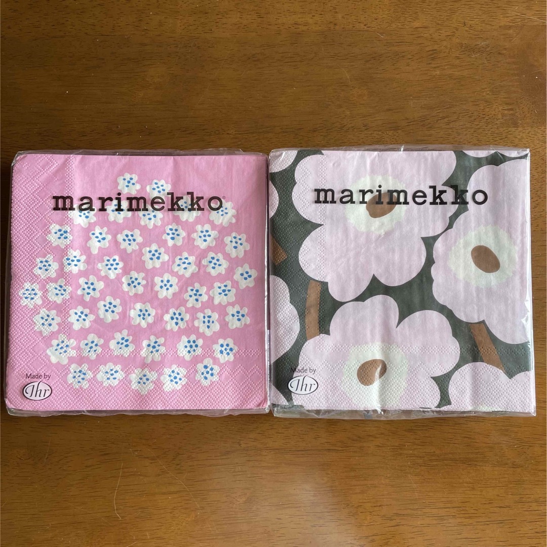 marimekko - 未使用マリメッコ ペーパーナプキン2セットの通販 by