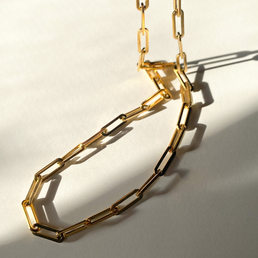 Ron Herman(ロンハーマン)のSquare chain necklace gold No.1065 レディースのアクセサリー(ネックレス)の商品写真