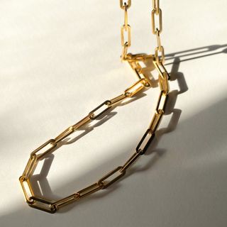 ロンハーマン(Ron Herman)のSquare chain necklace gold No.1065(ネックレス)