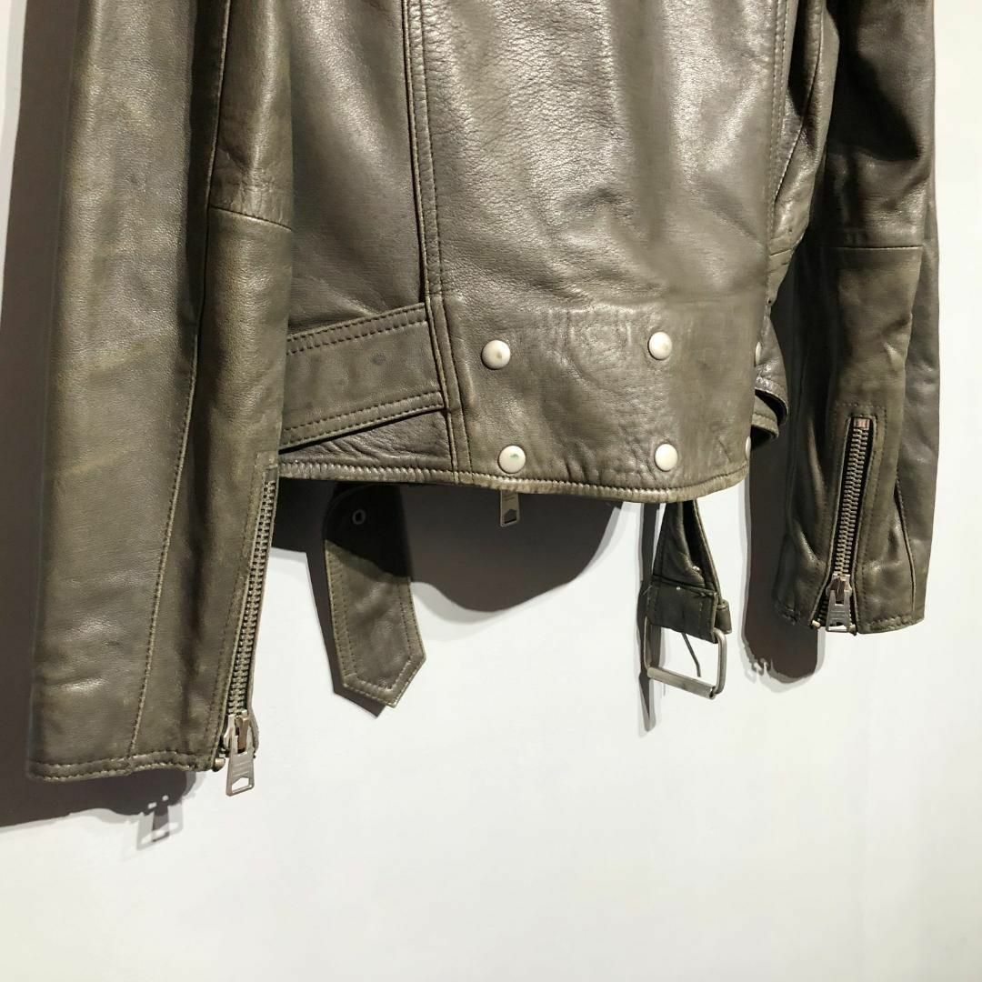 オールセインツ ALLSAINTS レザー ライダースジャケット UK4