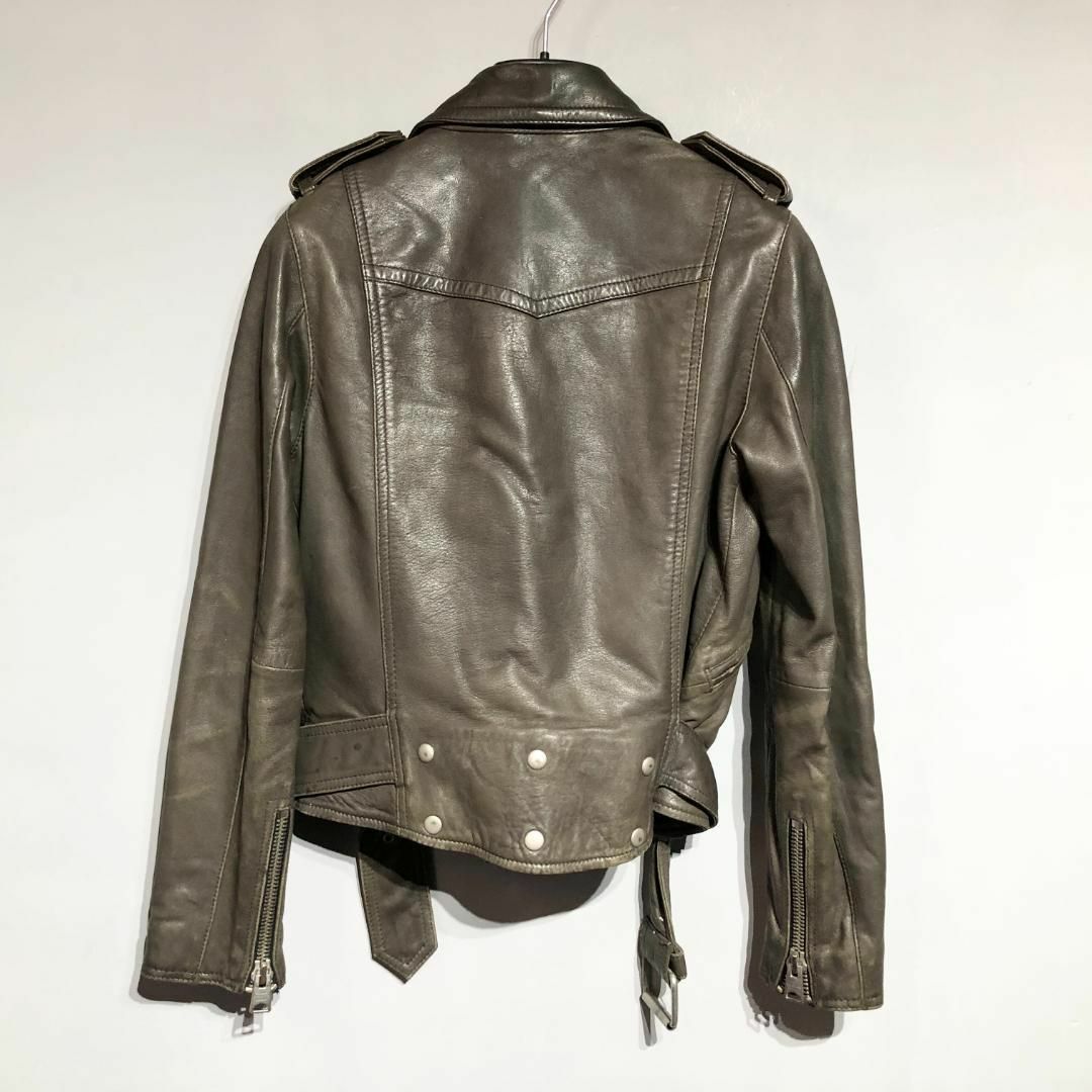 オールセインツ ALLSAINTS レザー ライダースジャケット UK4