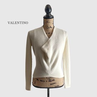 VALENTINO - ヴァレンティノ・カシミヤ長袖セーター◇XSサイズ