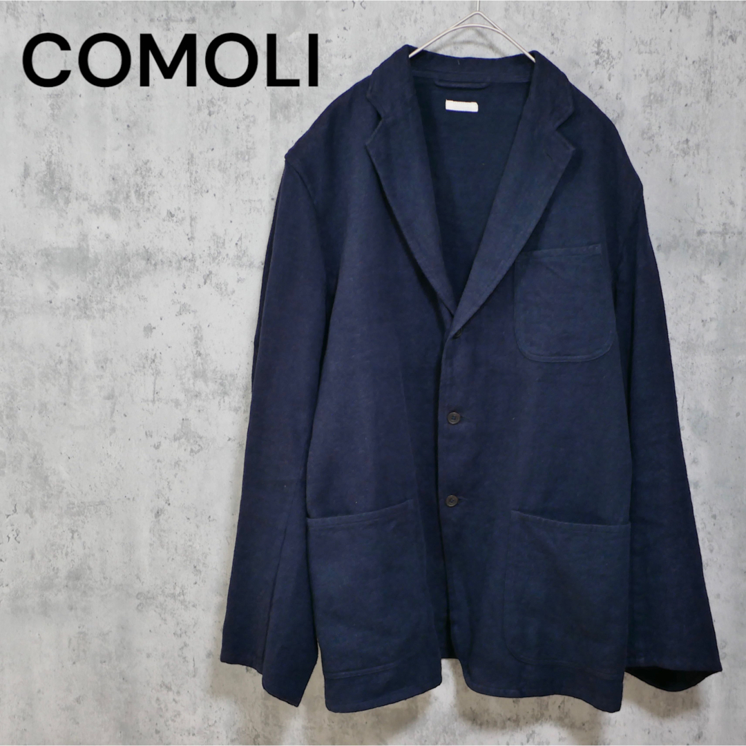 COMOLI Linen Wool 3B Jacket