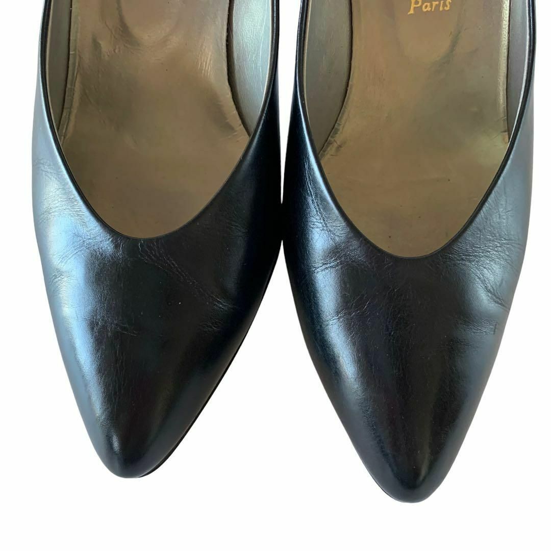 Yves Saint Laurent(イヴサンローラン)のイヴサンローラン パンプス ブラック フォーマル 冠婚葬祭 22.5cm レディースの靴/シューズ(ハイヒール/パンプス)の商品写真