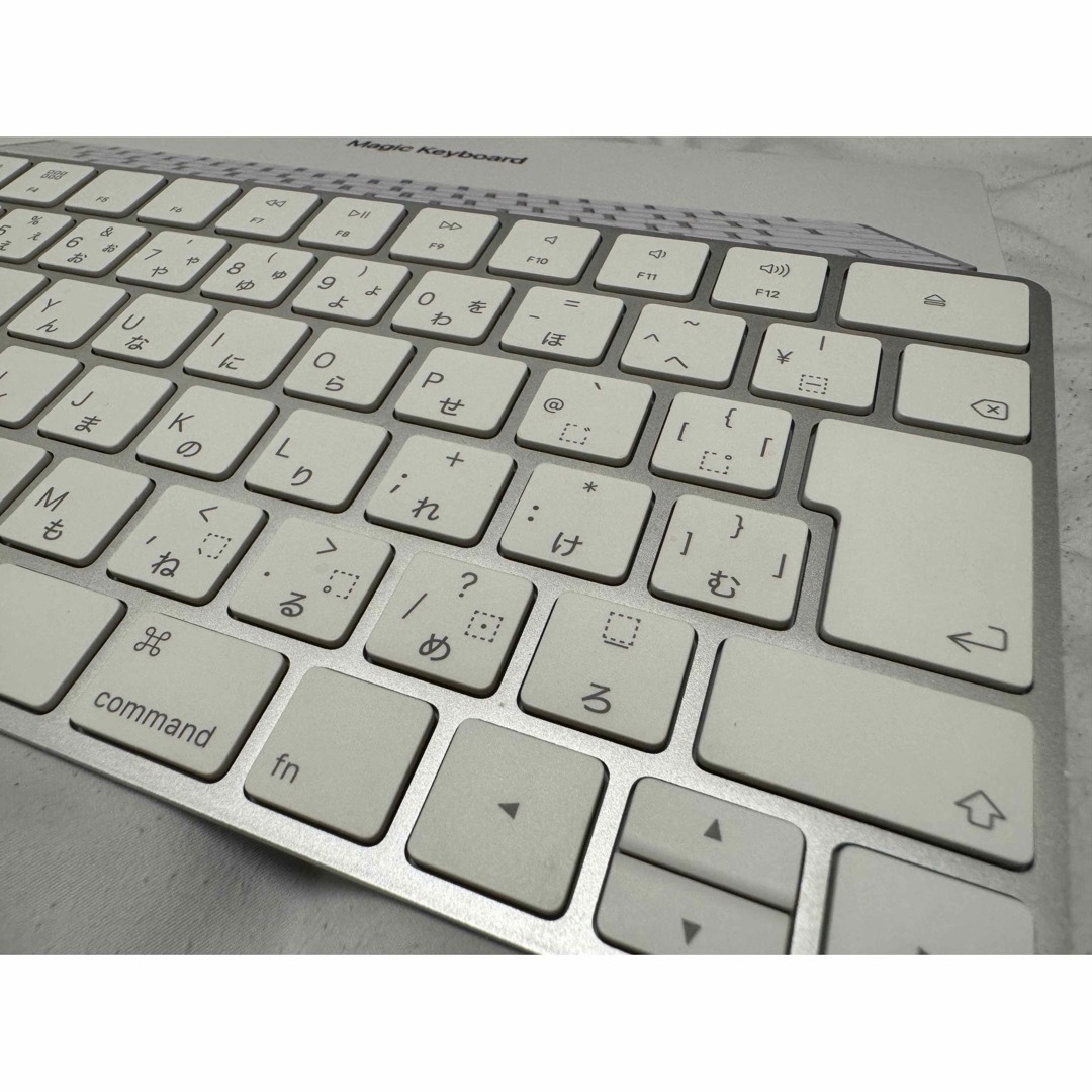 Apple(アップル)のAPPLE MAGIC KEYBOARD-JIS スマホ/家電/カメラのPC/タブレット(PC周辺機器)の商品写真