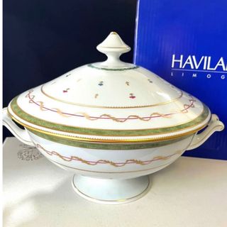 アビランド(Haviland)のアビランドリモージュ 特大　チューリン　蓋付き(食器)