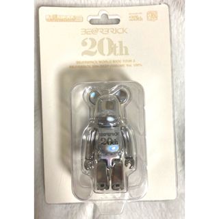 20th bearbrick be@rbrick ベアブリック シルバー(キャラクターグッズ)