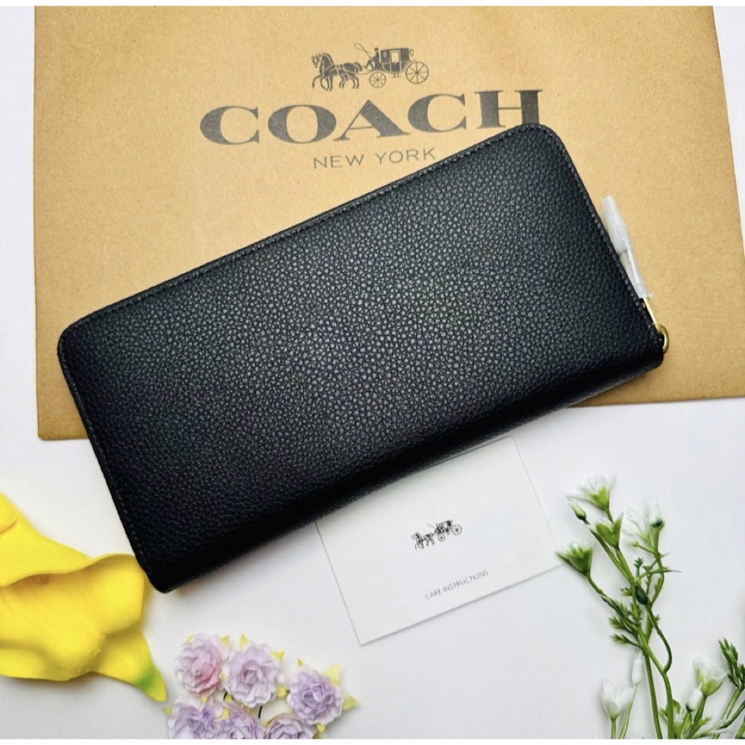 直営限定アウトレット 新商品コーチ財布COACH 財布 袋付き リール
