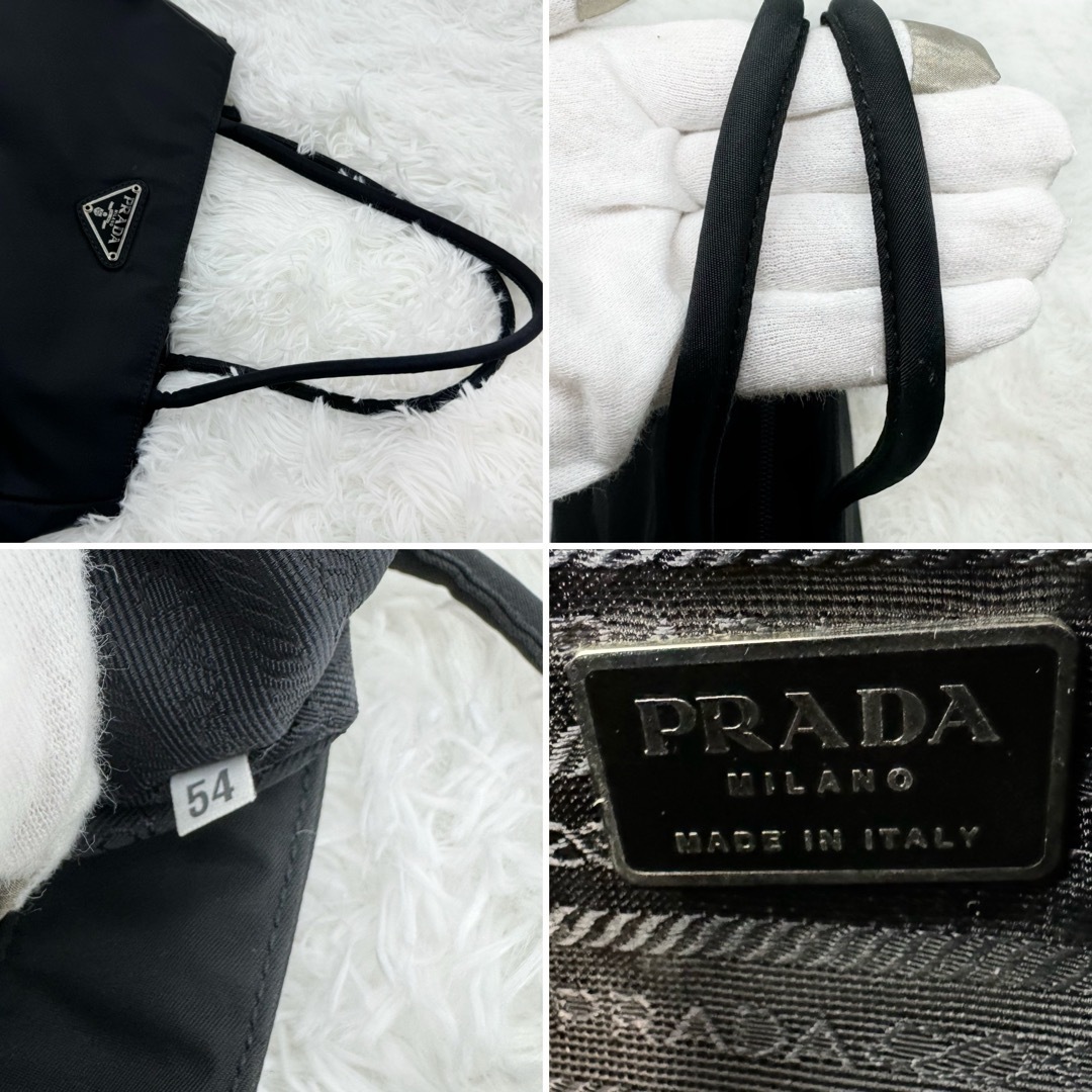PRADA - 超美品✨PRADA プラダ ナイロン 三角ロゴ ハンドバッグ トート