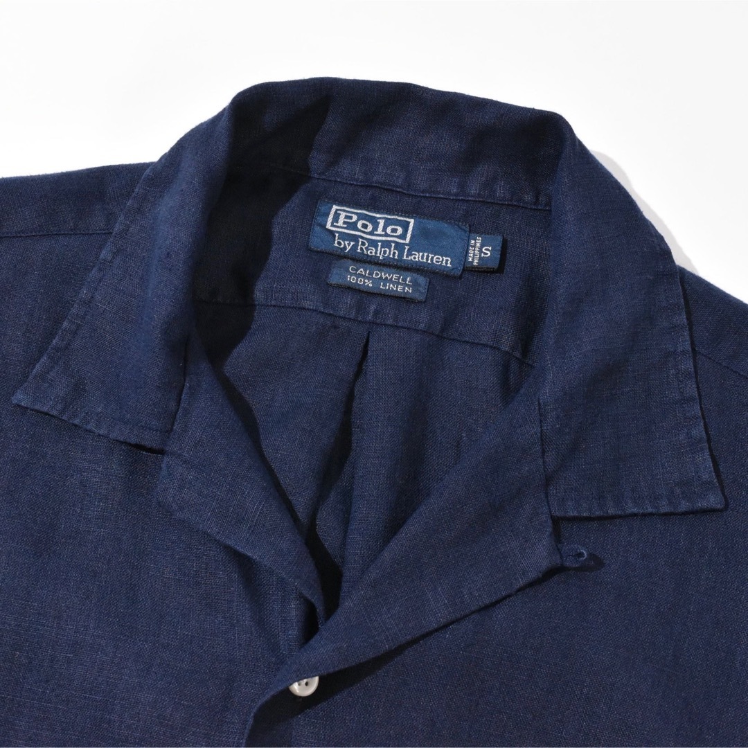 POLO RALPH LAUREN - 90s Polo Ralph Lauren Shirt CALDWELL S 紺の